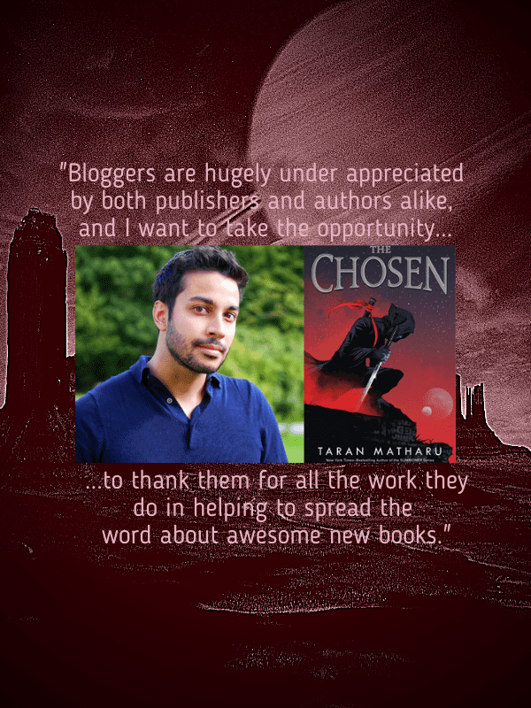The Chosen By Taran Matharu Review and Interview