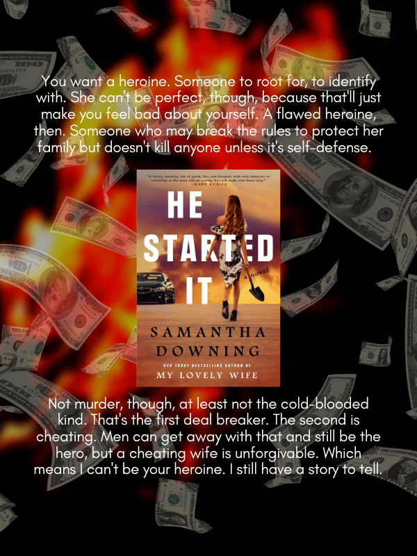 He Started It By Samantha Downing Preview Quotes First Line