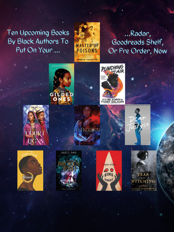 10 New Book Releases By Black Authors Book List