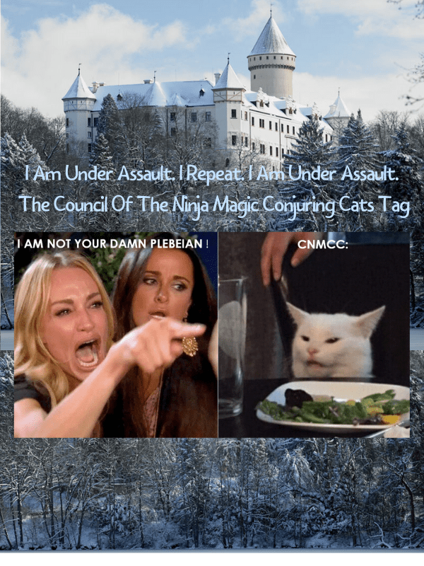 Council Of The Ninja Magic Conjuring AKA CNMCC Cats Tag