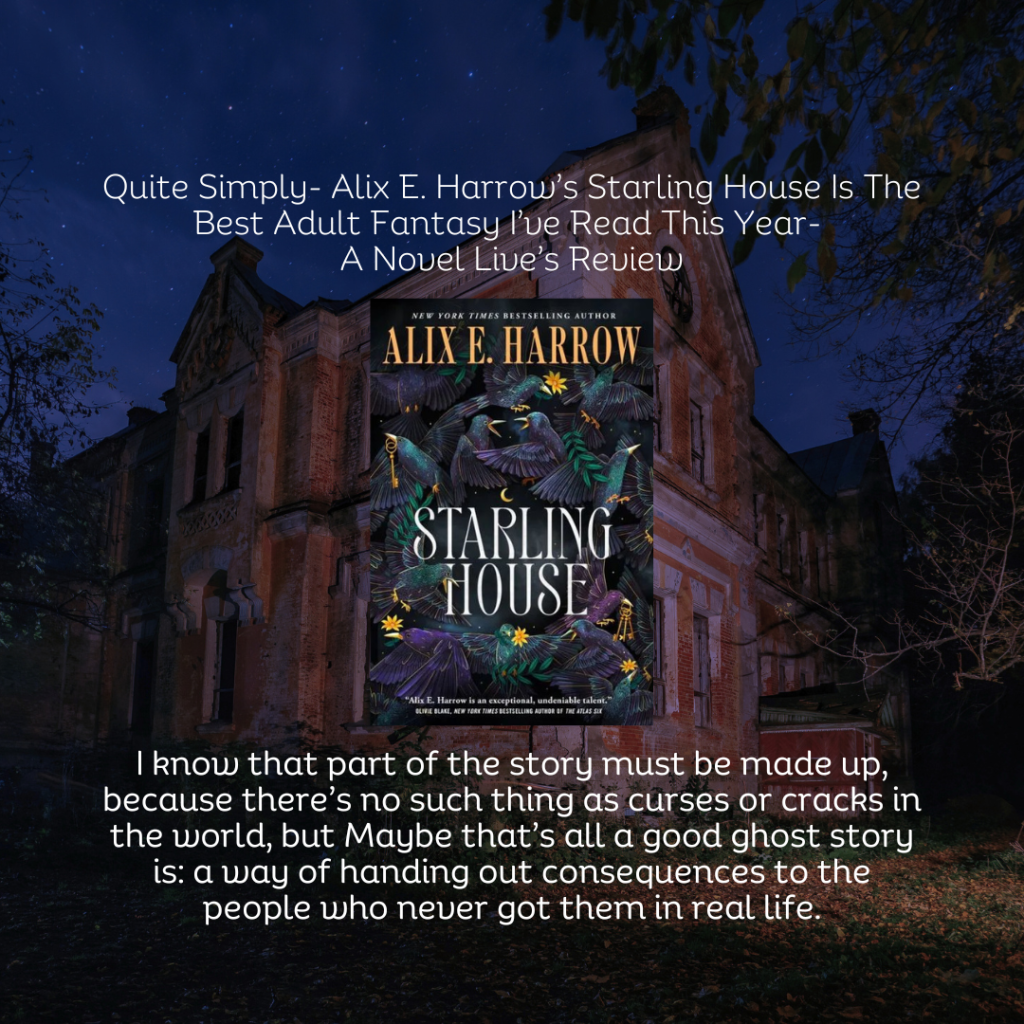 Starling House by Alix E. Harrow - Best Adult Fantasy 2023"